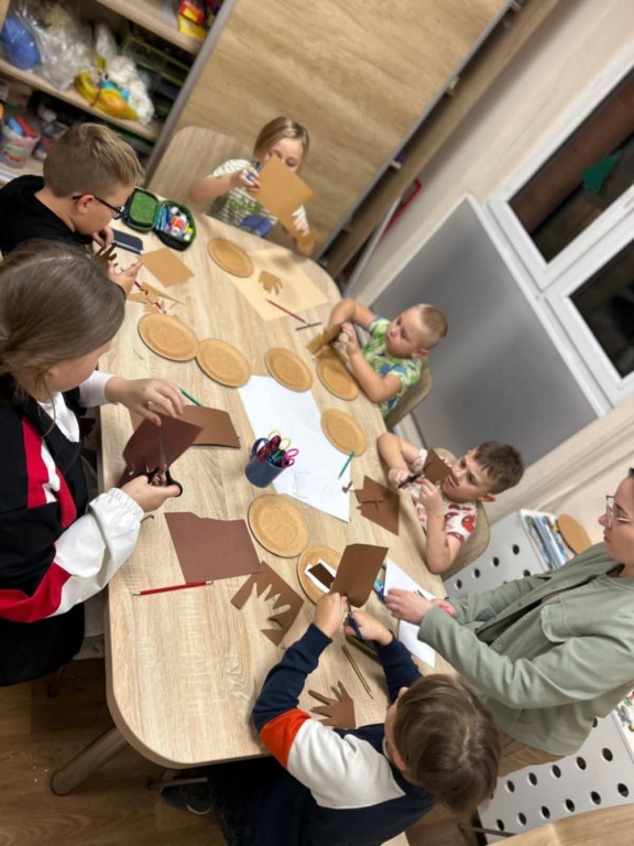 Zajęcia plastyczne w świątecznym nastroju