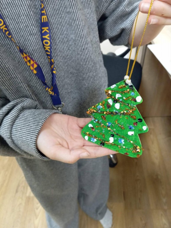 Zajęcia plastyczne w świątecznym nastroju