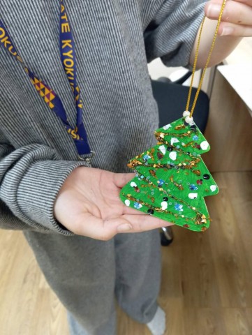 Zajęcia plastyczne w świątecznym nastroju