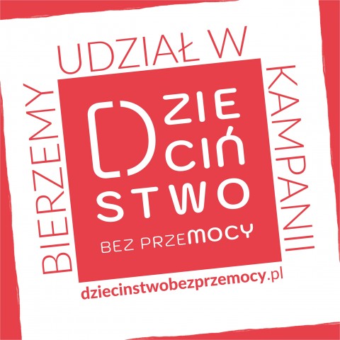 logo kampanii Dzieciństwo bez Przemocy