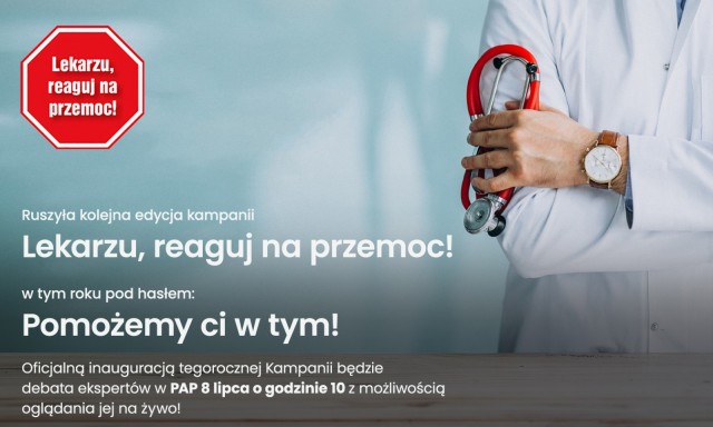 Lekarzu, reaguj na przemoc!