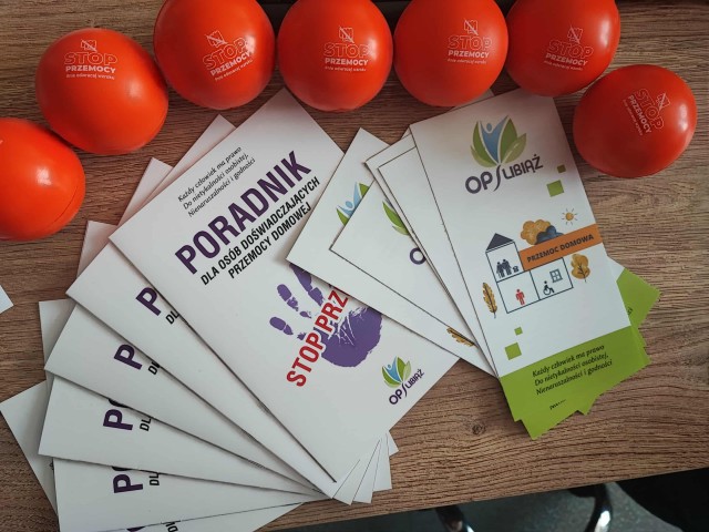 Informator stop przemocy, materiały profilaktyczne