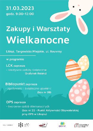 Plakat Warsztaty Wielkanocne